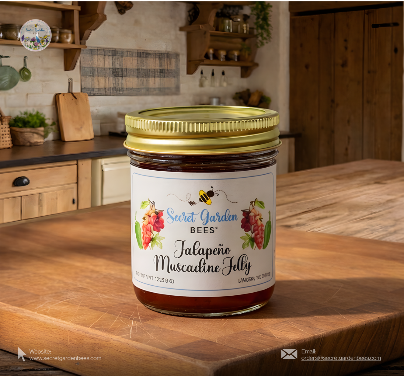 Jalapeño Muscadine Jelly | Signature Farmhouse Batch