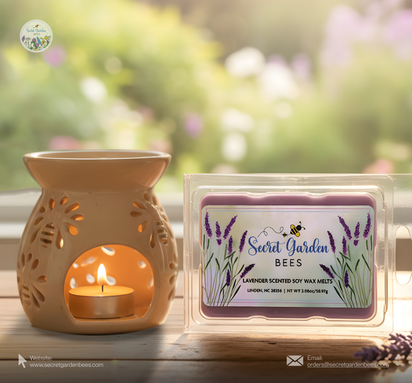 Lavender Farmhouse Wax Melts | Pure Soy Wax