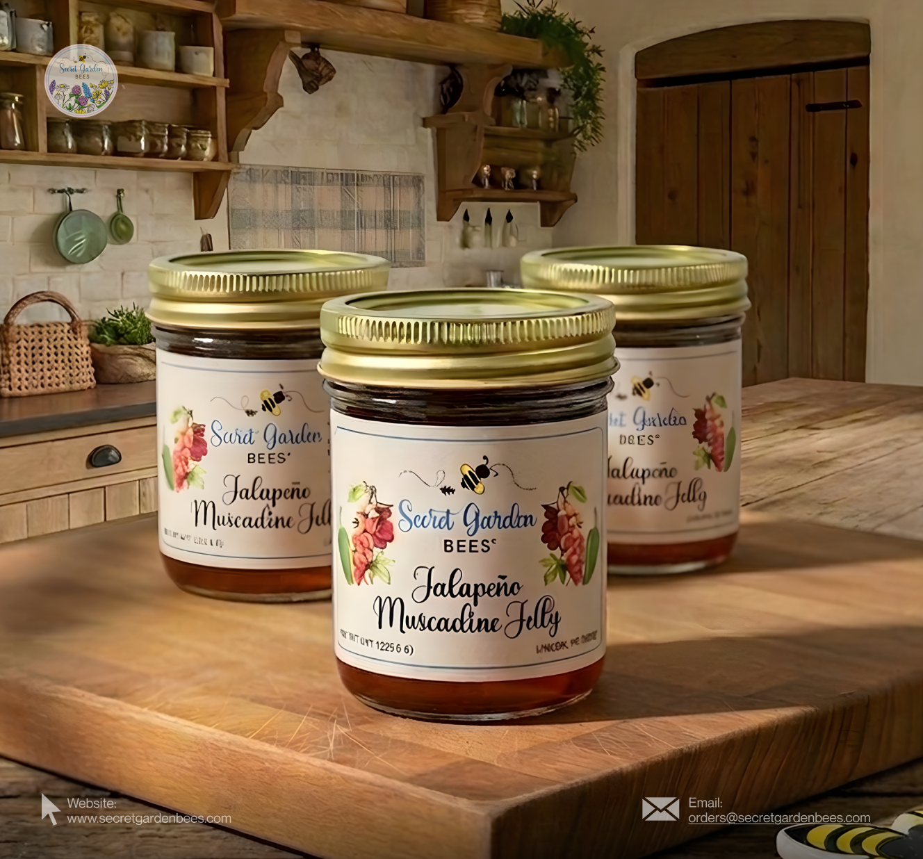 Jalapeño Muscadine Jelly | Signature Farmhouse Batch