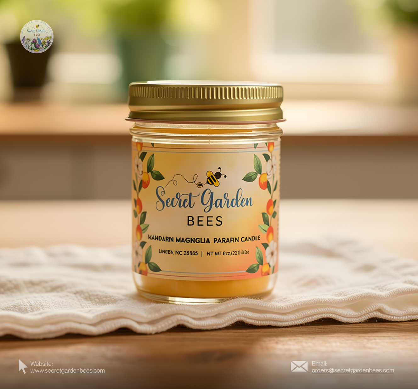 Mandarin Magnolia Candle | Signature Farmhouse Blend