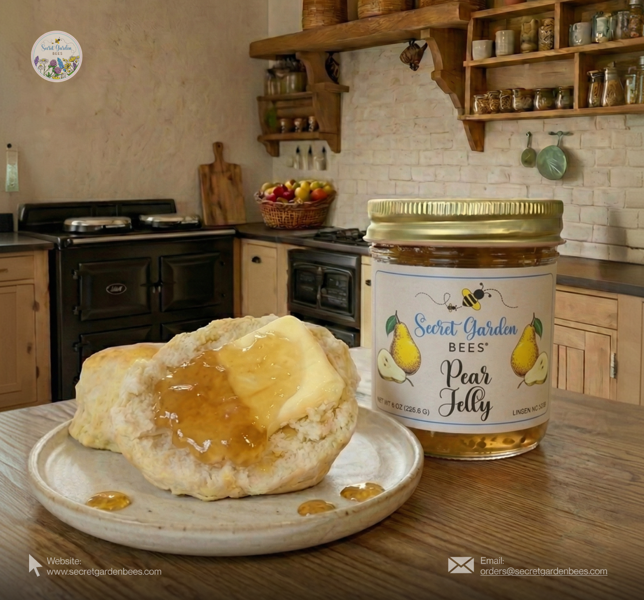 Fresh Handcrafted Pear Jelly