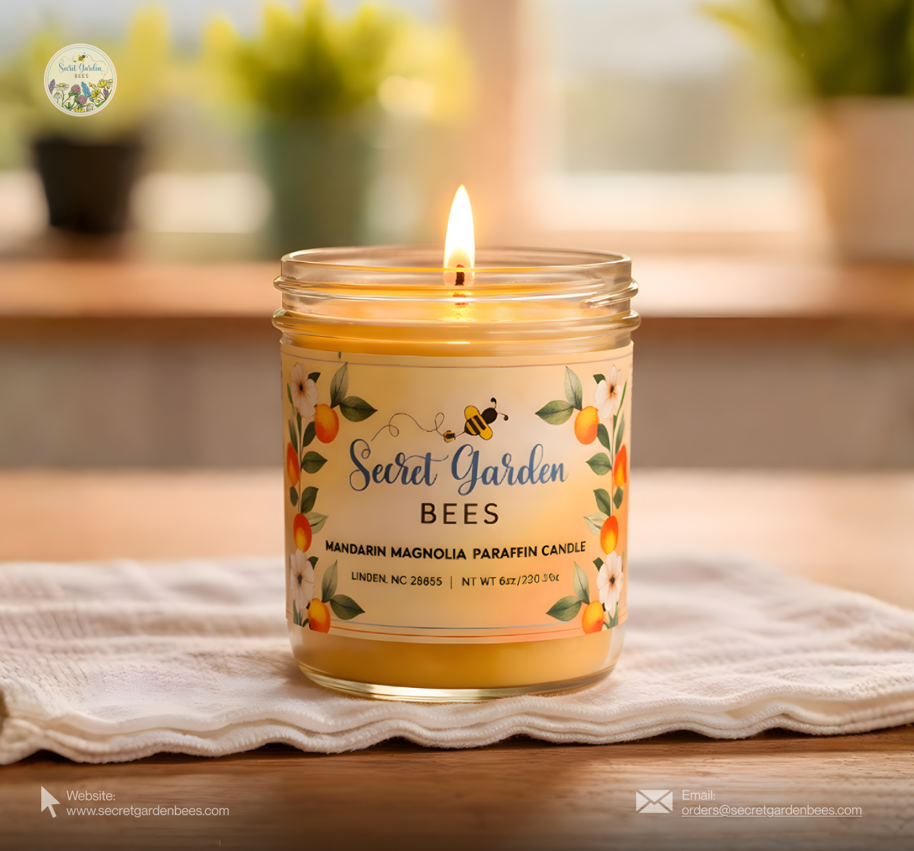 Mandarin Magnolia Candle | Signature Farmhouse Blend