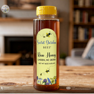 Raw Clover Honey | 16 oz "Easy-Pour" Squeeze Bottle