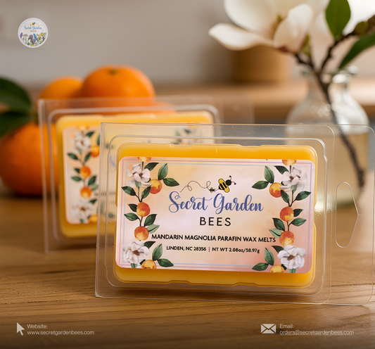 Mandarin Magnolia Wax Melts | Signature Citrus & Bloom