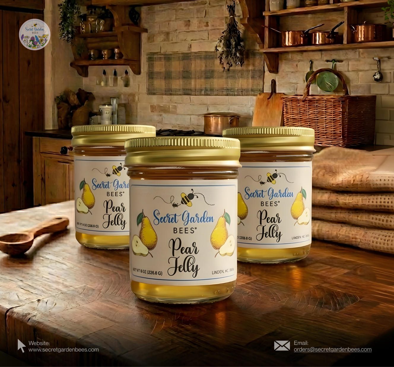 Fresh Handcrafted Pear Jelly