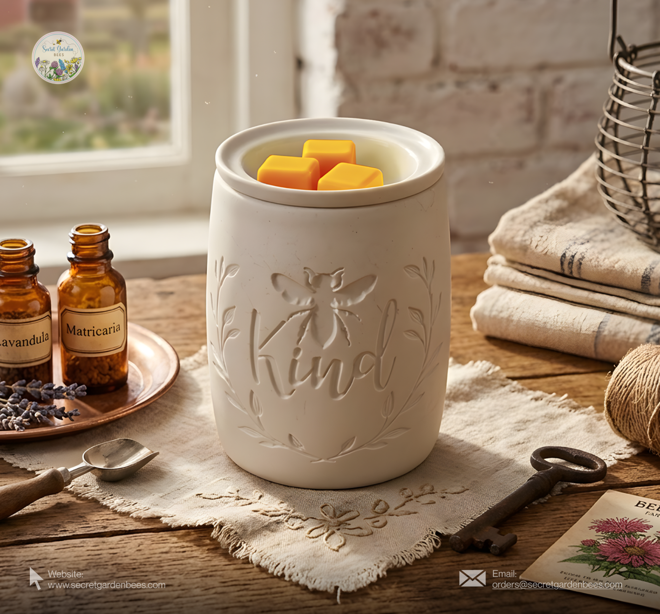 Honey-Scented Farmhouse Wax Melts | Beeswax Blend