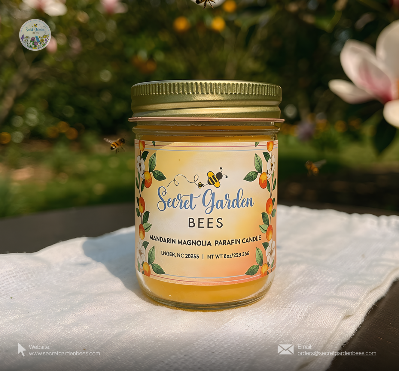 Mandarin Magnolia Candle | Signature Farmhouse Blend