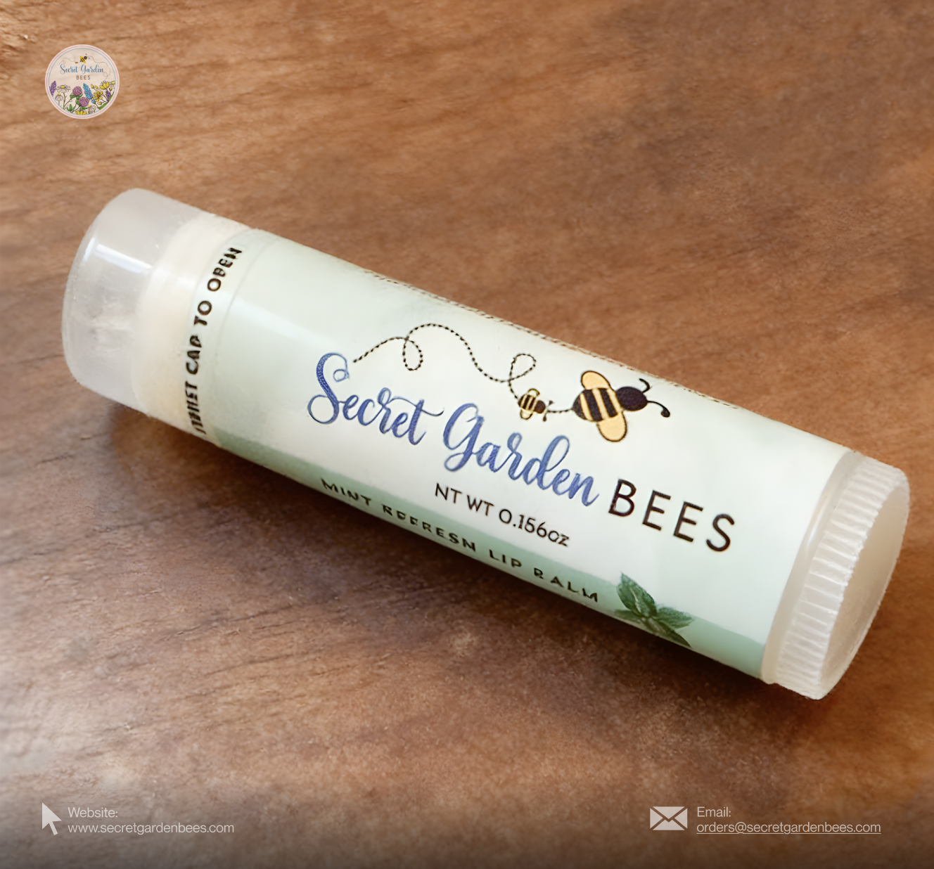 Natural Beeswax Lip Balm