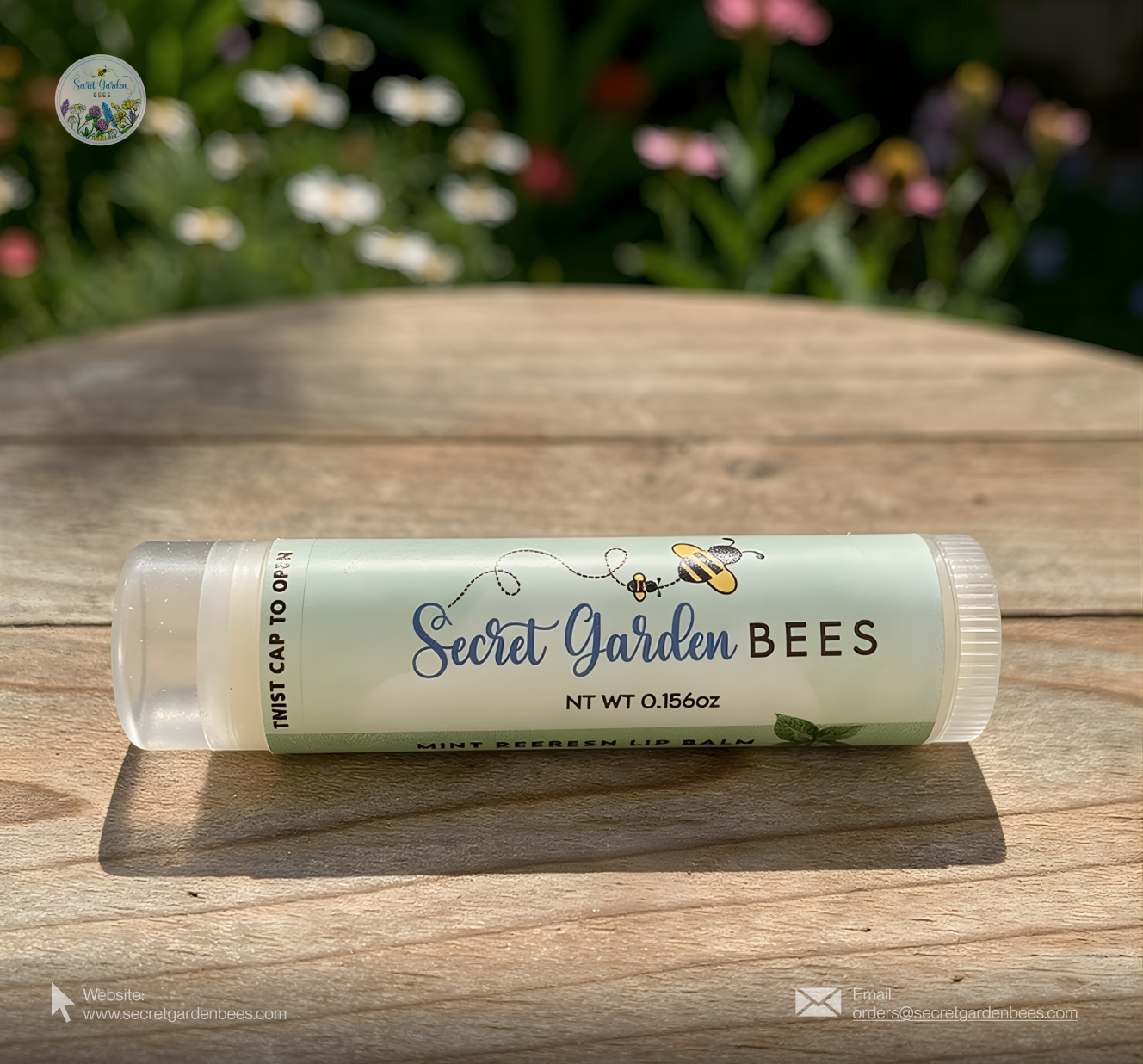 Natural Beeswax Lip Balm