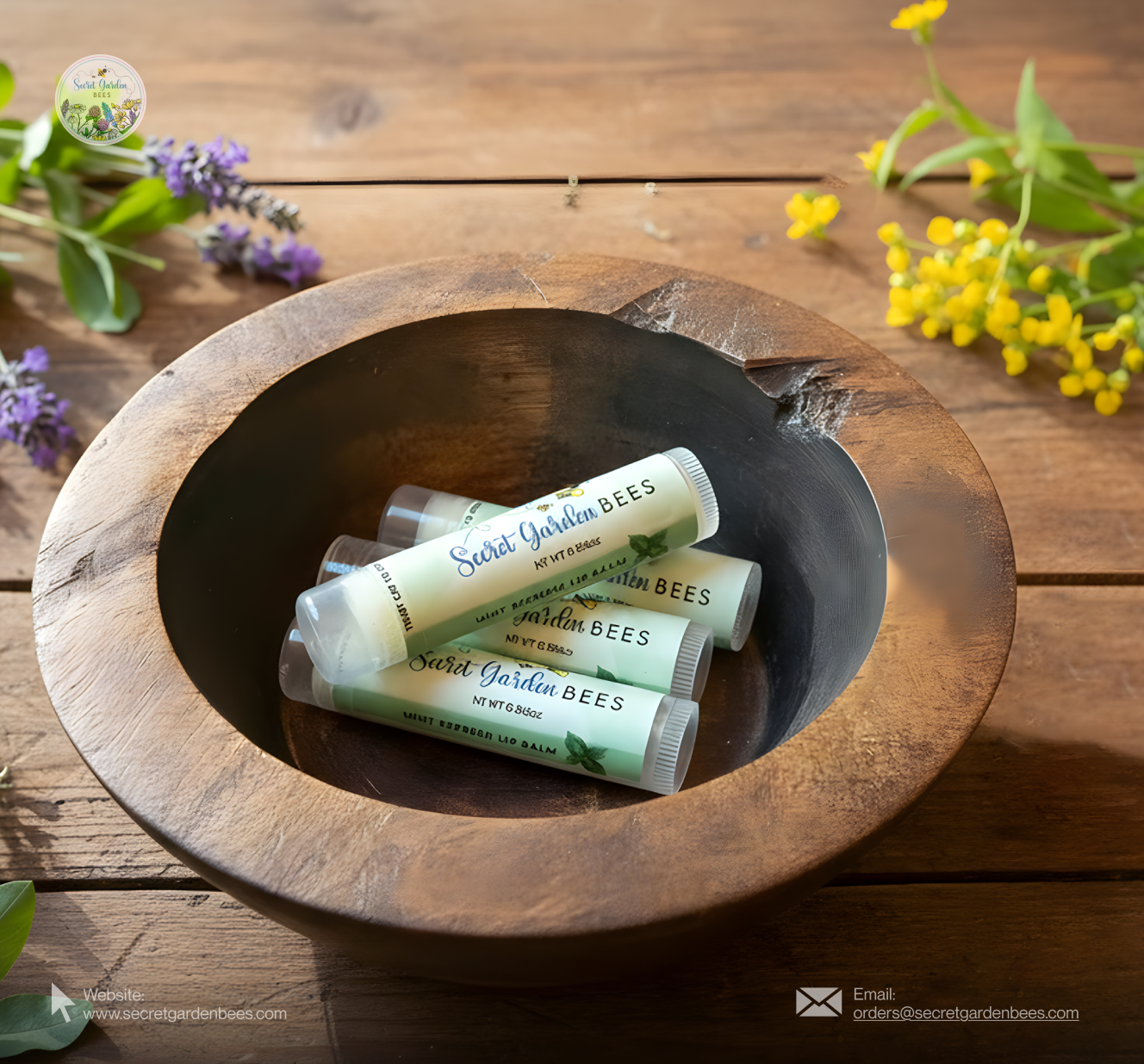 Natural Beeswax Lip Balm