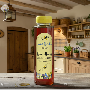 Raw Clover Honey | 16 oz "Easy-Pour" Squeeze Bottle
