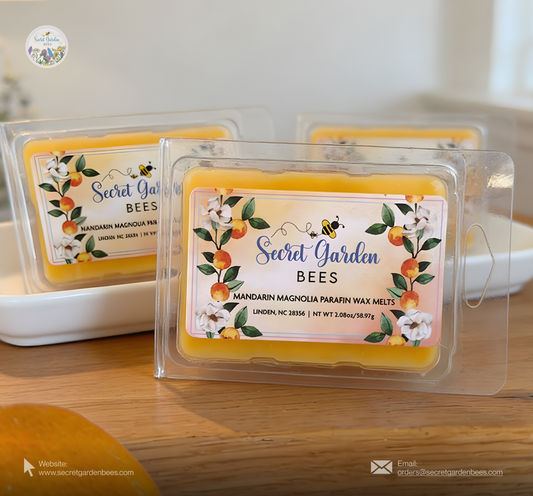 Mandarin Magnolia Wax Melts | Signature Citrus & Bloom