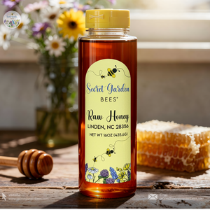 Raw Clover Honey | 16 oz "Easy-Pour" Squeeze Bottle