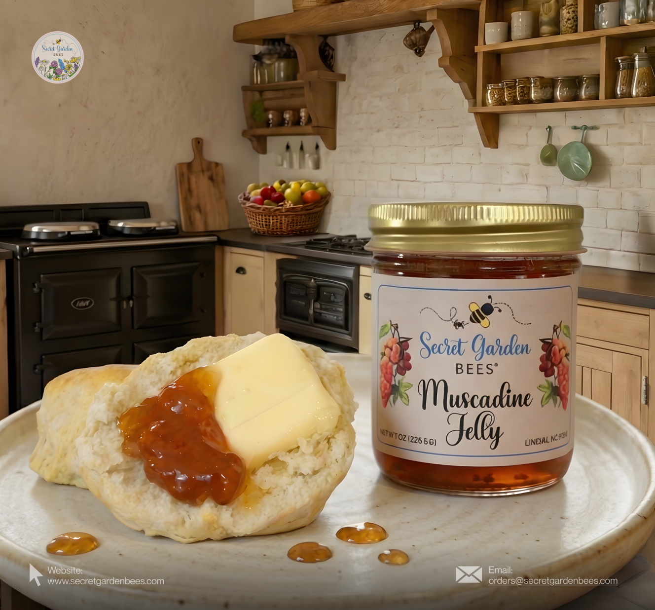 Muscadine Grape Jelly | "Nature’s Pick" Small-Batch