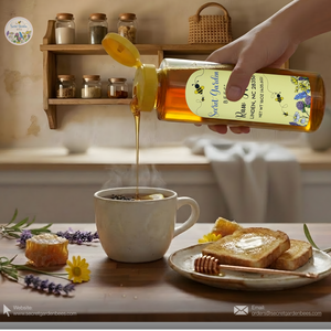 Raw Wildflower Honey | 16 oz "Everyday" Squeeze Bottle