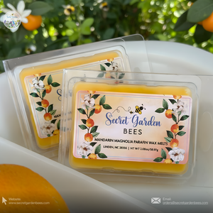 Mandarin Magnolia Wax Melts | Signature Citrus & Bloom