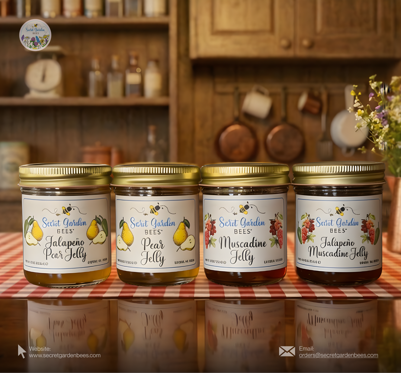 Muscadine Grape Jelly | "Nature’s Pick" Small-Batch