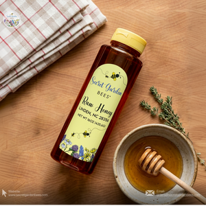 Raw Clover Honey | 16 oz "Easy-Pour" Squeeze Bottle