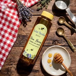 Raw Wildflower Honey | 16 oz "Everyday" Squeeze Bottle