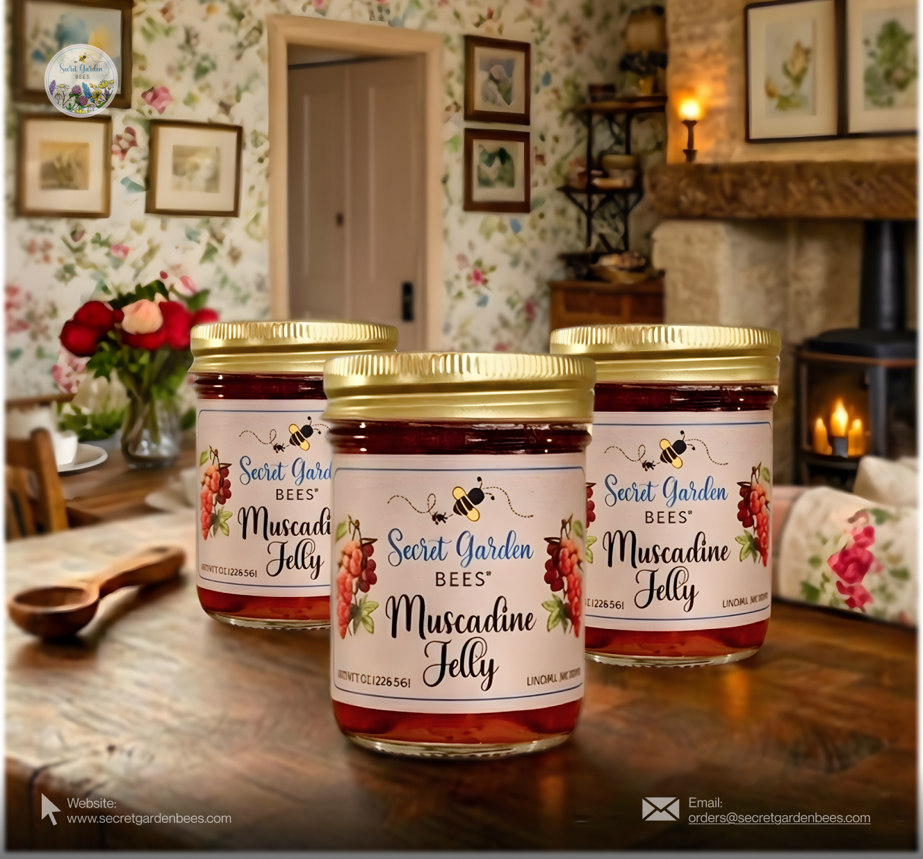Muscadine Grape Jelly | "Nature’s Pick" Small-Batch