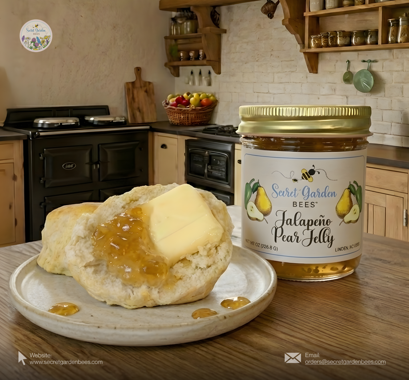 Jalapeño Pear Jelly | Small-Batch Signature