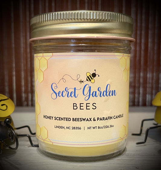 Honey-Scented Farmhouse Candle | Beeswax Blend