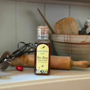 16 OZ RAW CLOVER HONEY - GLASS BOTTLE **SHIPPING NOT AVAILABLE**MUST PICK UP AT FARM STORE!