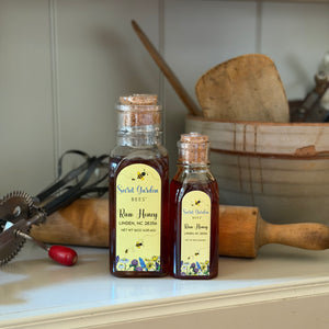 16 OZ RAW CLOVER HONEY - GLASS BOTTLE **SHIPPING NOT AVAILABLE**MUST PICK UP AT FARM STORE!