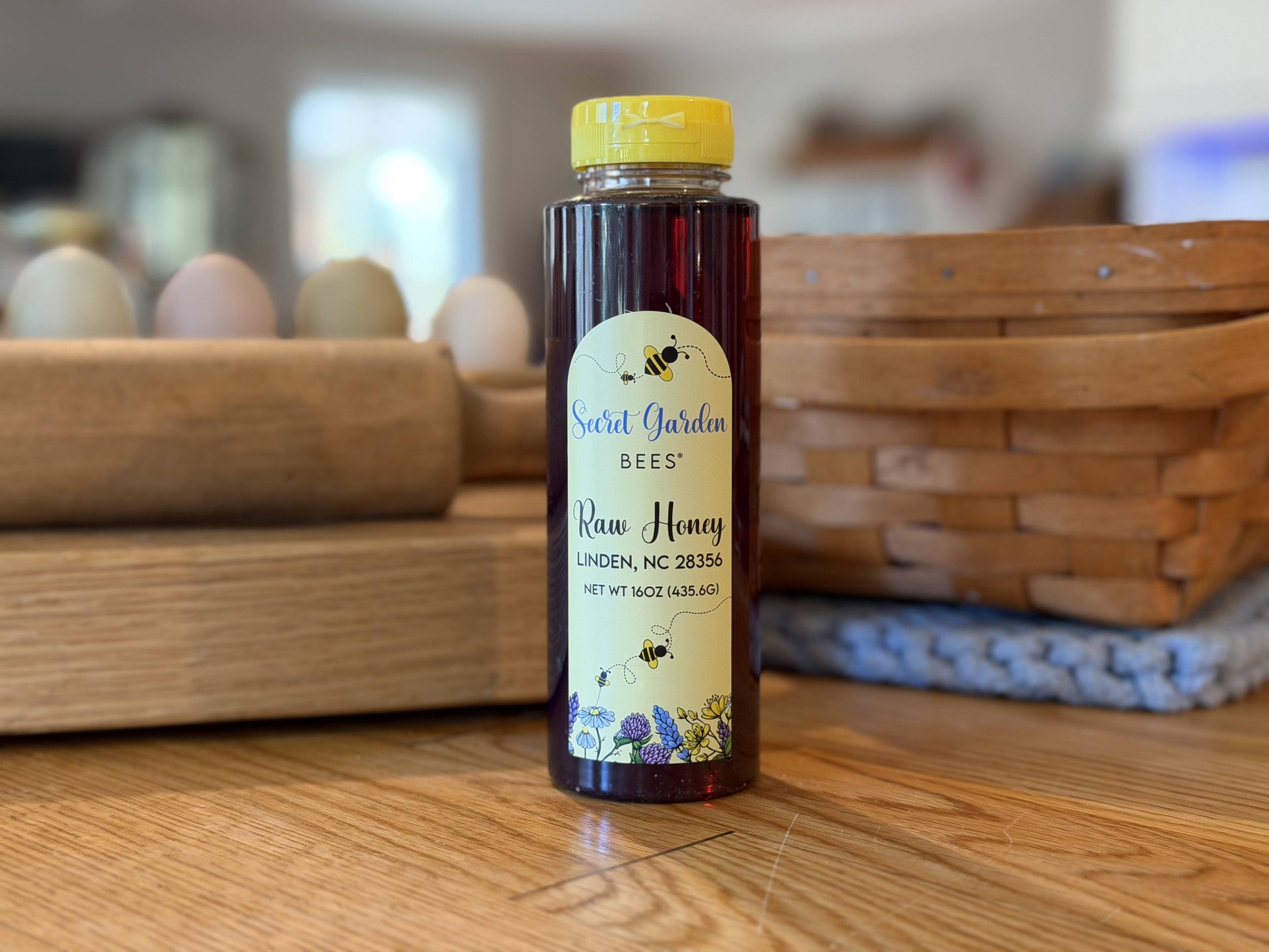 Raw Orange Blossom Honey | 16 oz "Sun-Drenched" Squeeze Bottle