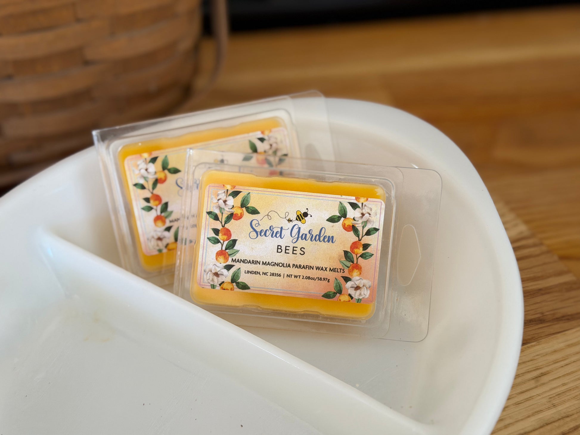 MANDARIN MAGNOLIA PARAFIN WAX METLS