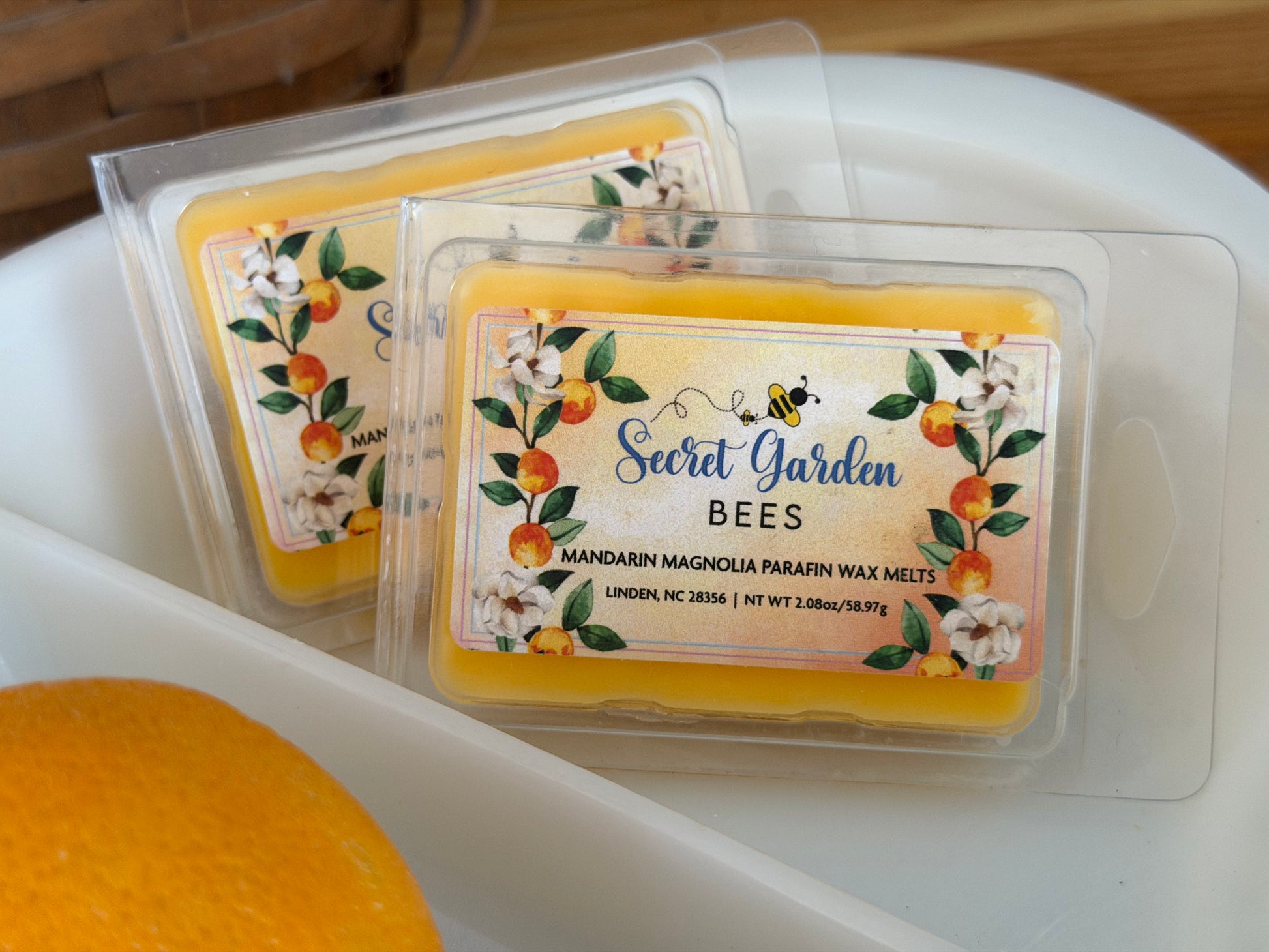 MANDARIN MAGNOLIA PARAFIN WAX METLS