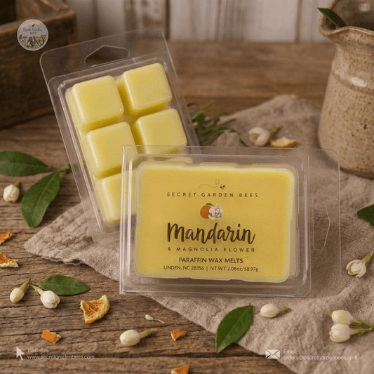Mandarin Magnolia Wax Melts | Signature Citrus & Bloom