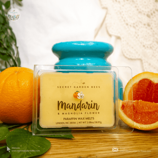 Mandarin Magnolia Wax Melts | Signature Citrus & Bloom