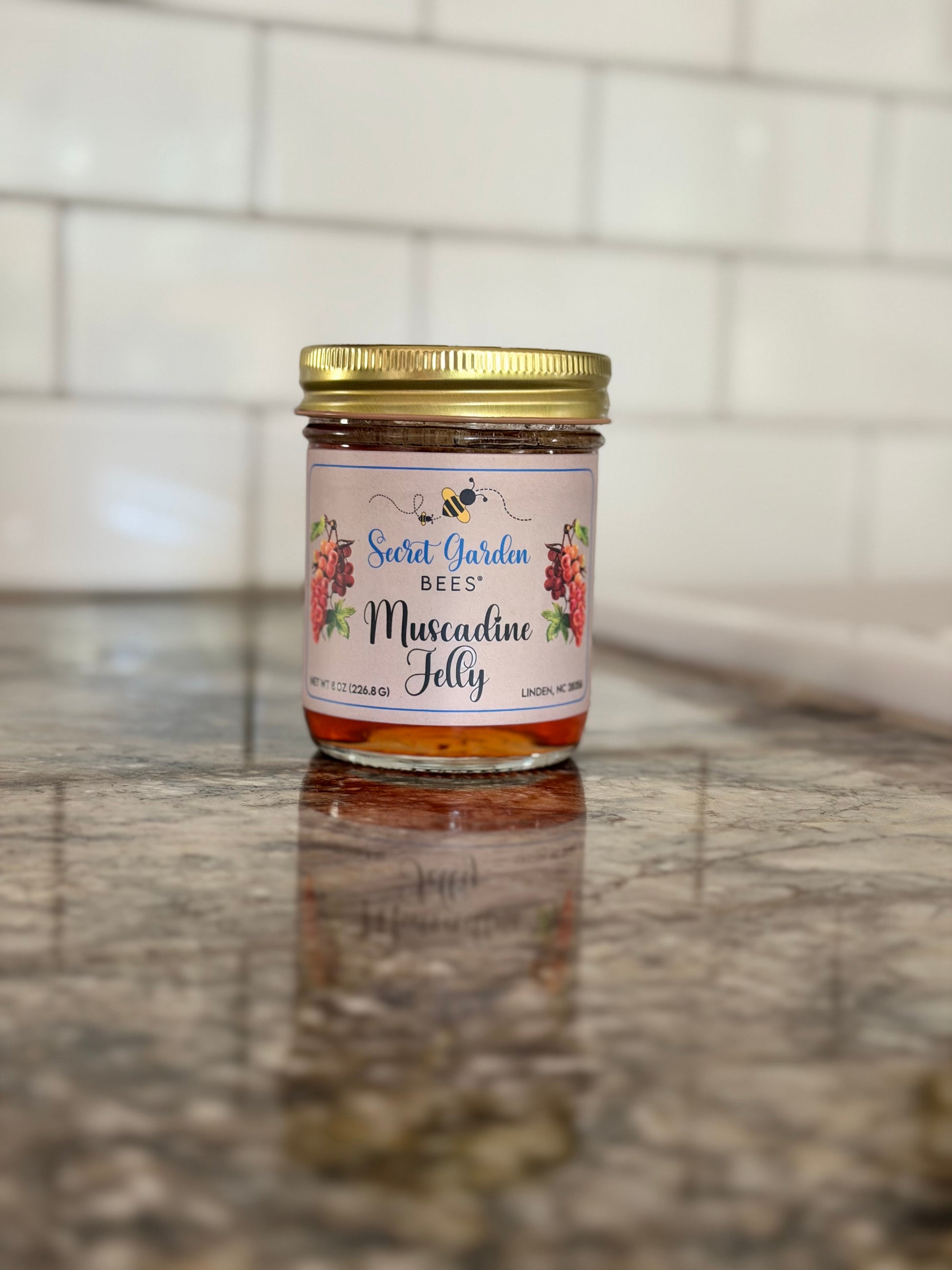 MUSCADINE GRAPE JELLY - Available at our Farm Store or Shipping