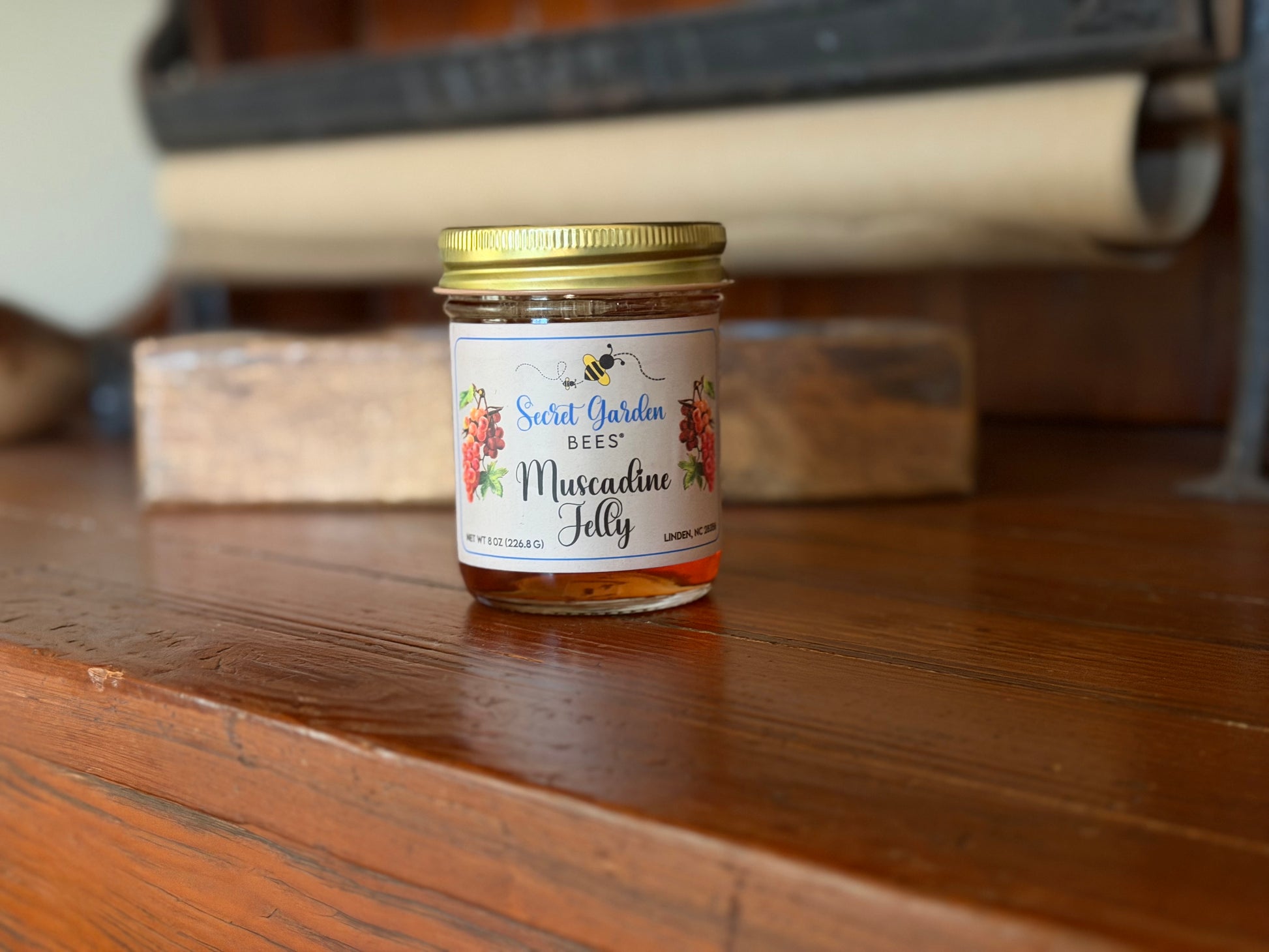 MUSCADINE GRAPE JELLY - Available at our Farm Store or Shipping